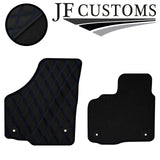 BLUE DIAMOND VINYL 4XTAILORED FLOOR CARPET FOR GOLF MK6 CONVERTIBLE 09-14 JF1