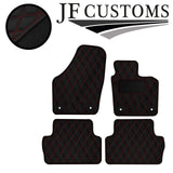 D RED DIAMOND VINYL 4X TAILORED FLOOR CARPET FOR SEAT ALHAMBRA MK2 10-20 JF1