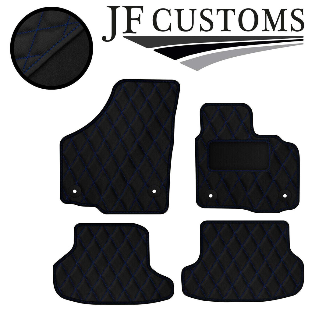 BLUE DIAMOND VINYL 4XTAILORED FLOOR CARPET FOR GOLF MK6 CONVERTIBLE 09-14 JF1
