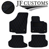 BLUE DIAMOND VINYL 4XTAILORED FLOOR CARPET FOR GOLF MK6 CONVERTIBLE 09-14 JF1