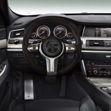 FITS BMW 5 SERIES F10 M SPORT LUXURY LEATHER STEERING WHEEL COVER MADE IN UK