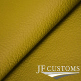FITS MGTF YELLOW LEATHER GEAR AND HANDBRAKE GAITER SET CUSTOM NEW MADE IN UK