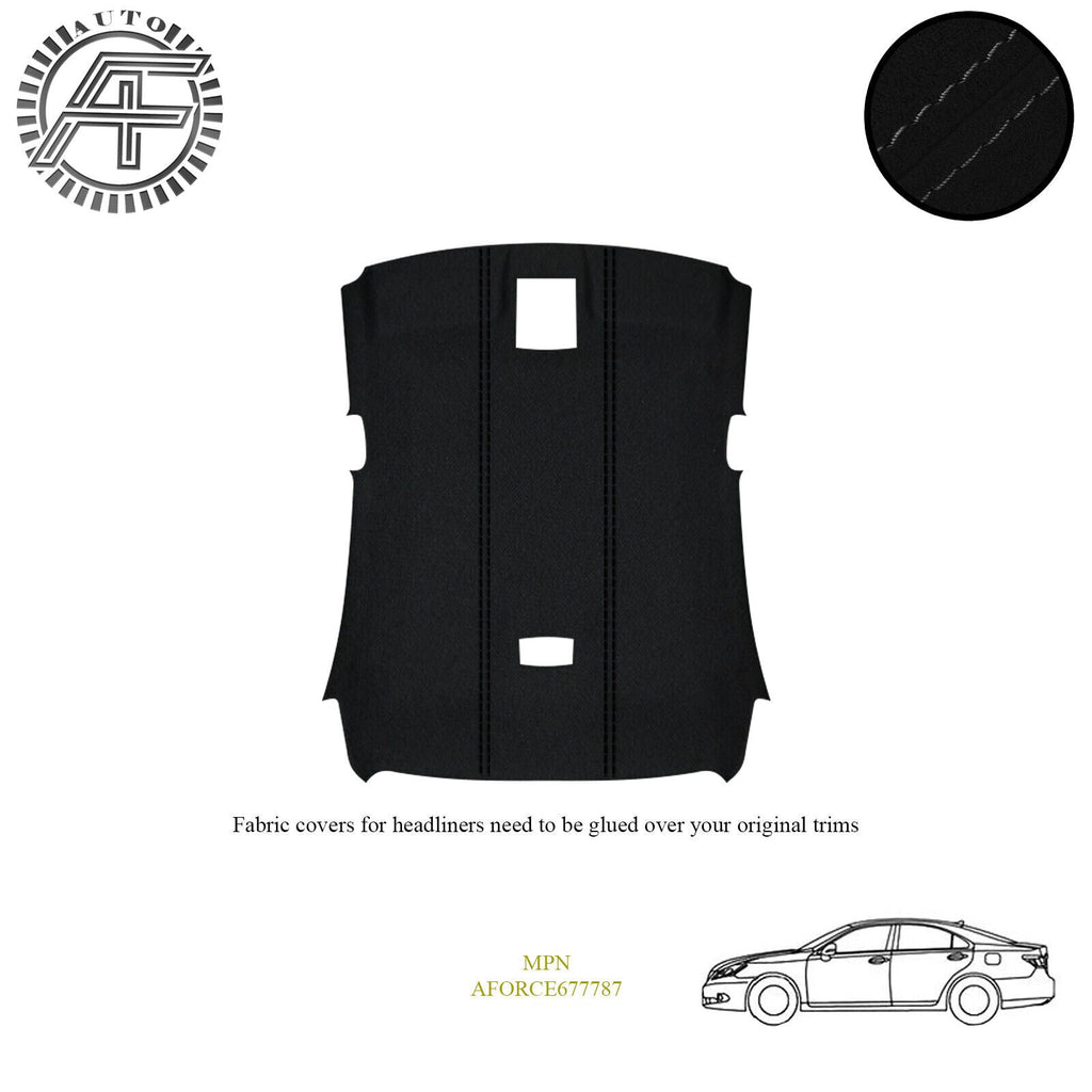 LUXE SUEDE HEADLINER COVER FITS LEXUS ES 300H XV60 4 DOOR SEDAN 2012-2015