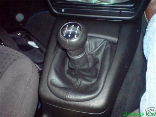FITS VW PASSAT BLACK LEATHER GEAR GAITER SHIFT BOOT 1997-01 CUSTOM NEW