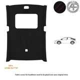 LUXE SUEDE HEADLINER COVER FITS HONDA CIVIC SI SEDAN 2013-2015