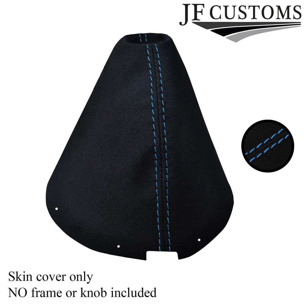 BLUE STITCH FITS NISSAN 350Z 33Z 2002-2009 REAL SUEDE GEAR GAITER SHIFT BOOT