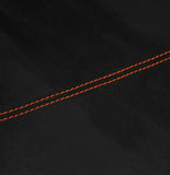 ORANGE STITCH CONVERTIBLE HARDTOP 2X REAR C PILLAR PU SUEDE COVERS FITS BMW E36