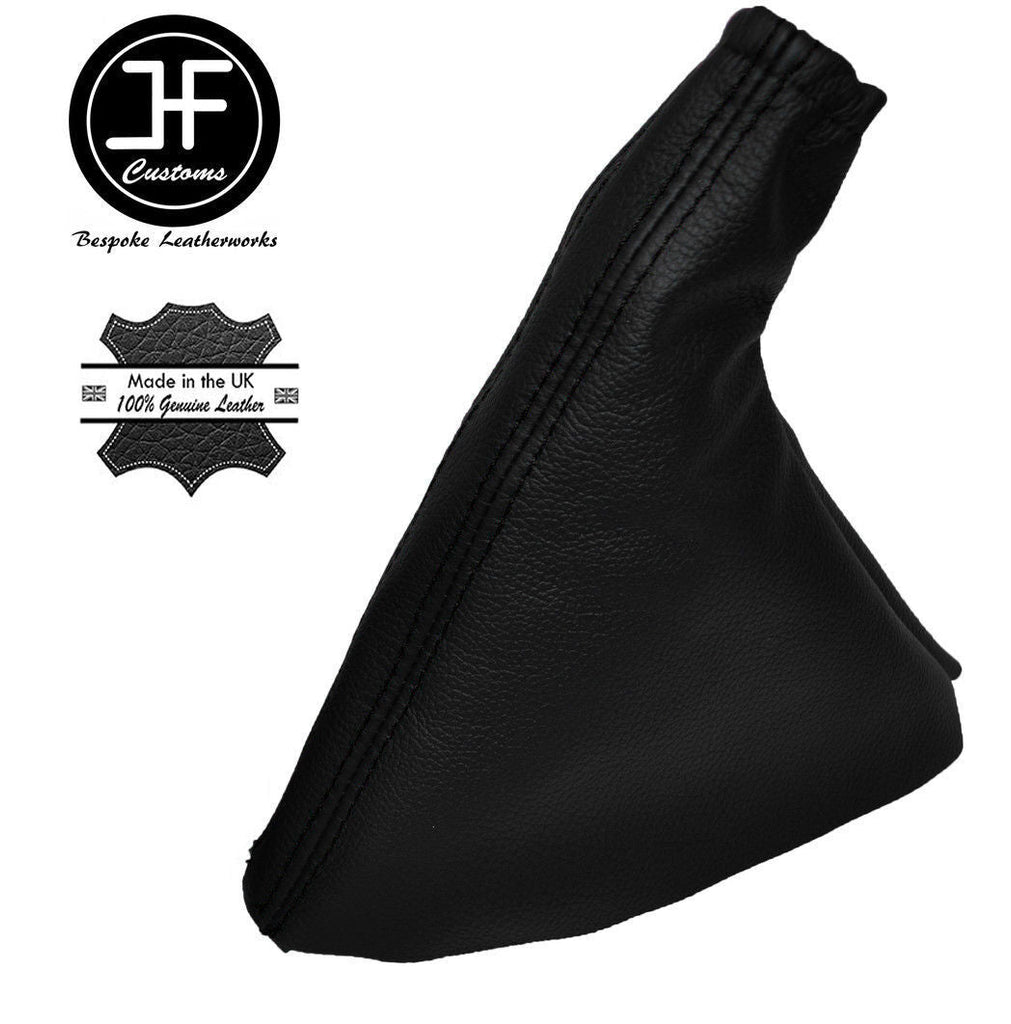 BLACK DOUBLE STITCH FOR HONDA CIVIC TYPE R EP3 HANDBRAKE LEATHER 2001-2005