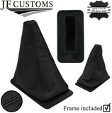 BLACK STITCH LEATHER HI-LOW TRANSFER GEAR+PLASTIC FRAME FOR SUZUKI SANTANA 300