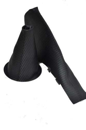 FITS BMW MINI CARBON FIBER VINYL 01-06 & 07+ black stitch CUSTOM NEW MADE IN UK