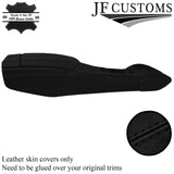 BLACK STITCH FULL CENTRE CONSOLE LEATHER COVERS FITS PORSCHE CARRERA 996 97-04