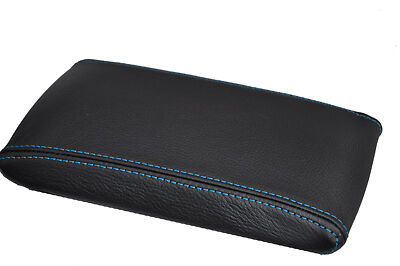 FITS TOYOTA LEXUS IS200 IS 200 ARMREST COVER LEATHER blue CUSTOM NEW MADE IN UK