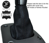 BLACK STITCH LEATHER SEMI AUTO AUTOMATIC GEAR GAITER FITS FIAT STILO 2001-2007