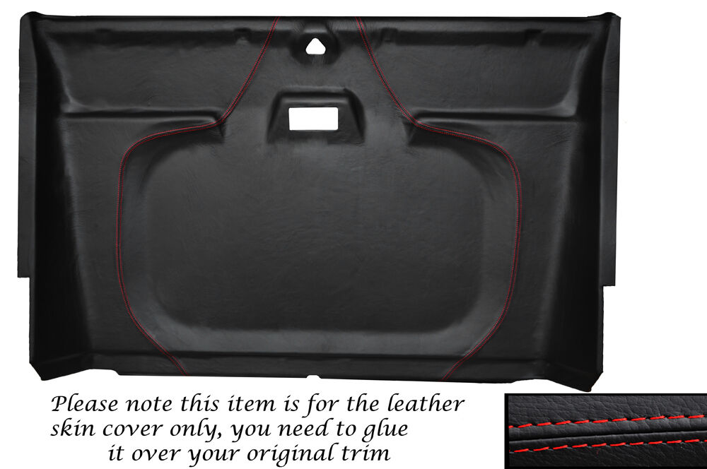 RED STITCH FRONT ROOF HEADLINER COVER FOR LAND ROVER DEFENDER 110 130 CREW CAB