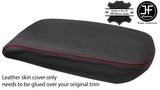 RED STITCHING REAL LEATHER ARMREST LID COVER FITS BMW X3 F25 2011-2018