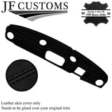 BLACK STITCHING DASH DASHBOARD LEATHER COVER FITS ALFA ROMEO ALFETTA GTV 2000