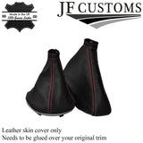 FITS ALFA ROMEO 156 GEAR HANDBRAKE GAITER RED STITCH 98-02 CUSTOM NEW MADE IN UK