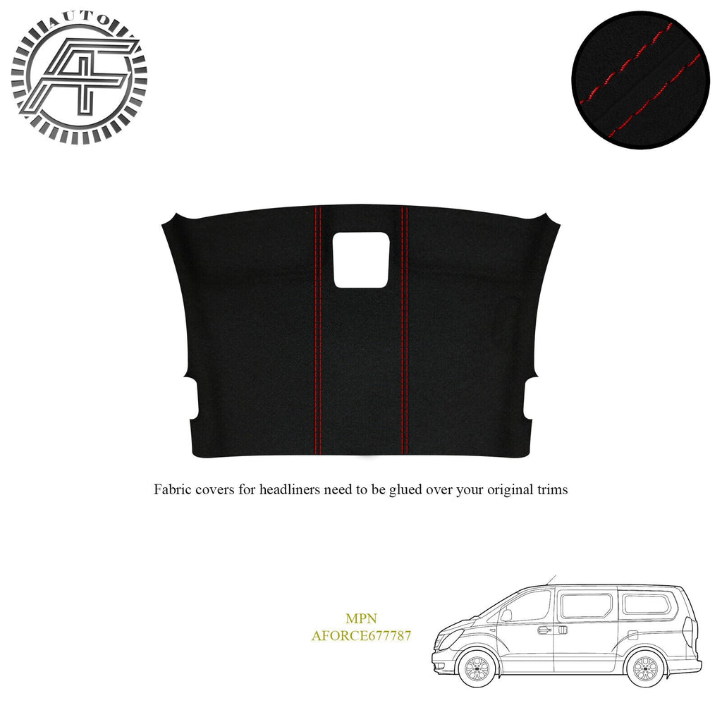 LUXE SUEDE HEADLINER COVER FITS HYUNDAI I800 5 DOOR PASSENGER VAN 2007-2023