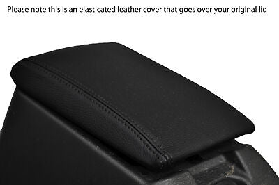 black stitch FITS MITSUBISHI L200 WARRIOR K74 98-05  LEATHER ARMREST COVER ONLY