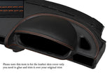 ORANGE STITCH DRIVER SIDE SPEEDO DASH TRIM LEATHER SKIN COVER FITS BMW Z3 95-03