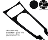 BLACK STITCH CENTRE CONSOLE TRIM SUEDE COVER FOR BMW Z4 E85 03-11 DESIGN 2