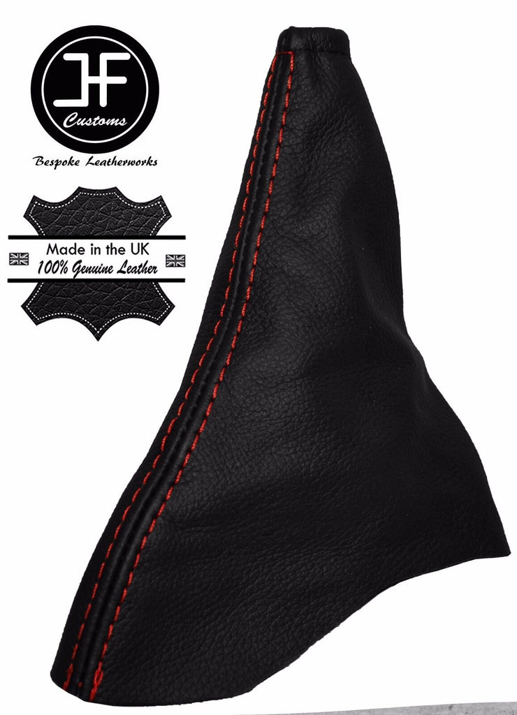RED STITCH LEATHER AUTO AUTOMATIC GEAR GAITER FITS PONTIAC GRAND AM 95-05