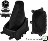 BLACK STITCH LEATHER AUTOMATIC HI LOW GEAR+FRAME FOR MITSUBISHI L200 06-09