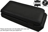 BLACK STITCHING ARMREST & STORAGE BOX LEATHER COVERS FITS PORSCHE 924 944 83-85