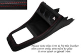 RED STITCH CENTRE CONSOLE LEATHER SKIN COVER FITS VW GOLF MK1 JETTA CADDY MK1