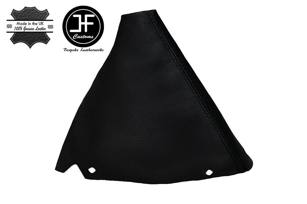 BLACK STITCH FITS PEUGEOT 307 2000-2008 LEATHER GEAR  GAITER BLACK COVER GAITOR