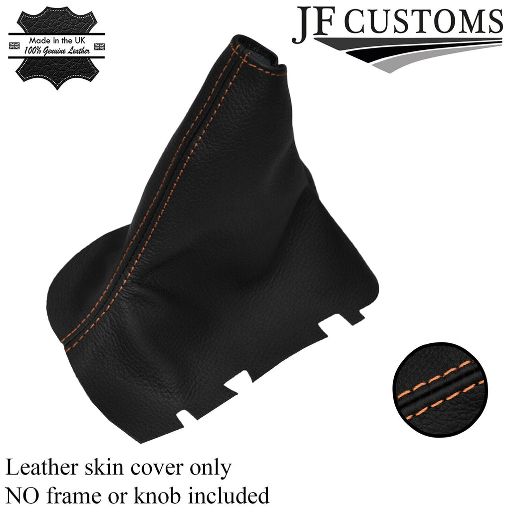 IVORY STITCH FITS VOLVO S60 2001-2009 HANDBRAKE GAITER LEATHER CUSTOM NEW