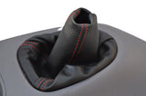 red stitch FITS CHRYSLER VOYAGER 94-01 LEATHER GEAR SHIFT GAITER GATOR