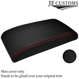 RED STITCH FOR TOYOTA CELICA 94-99 MK6 GEN6 ARMREST COVER CARBON FIBER VINYL