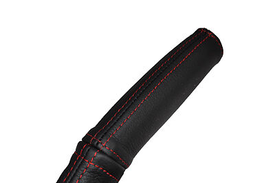 red stitching FITS PEUGEOT 607 00-08 HANDBRAKE HANDLE COVER ONLY CUSTOM NEW