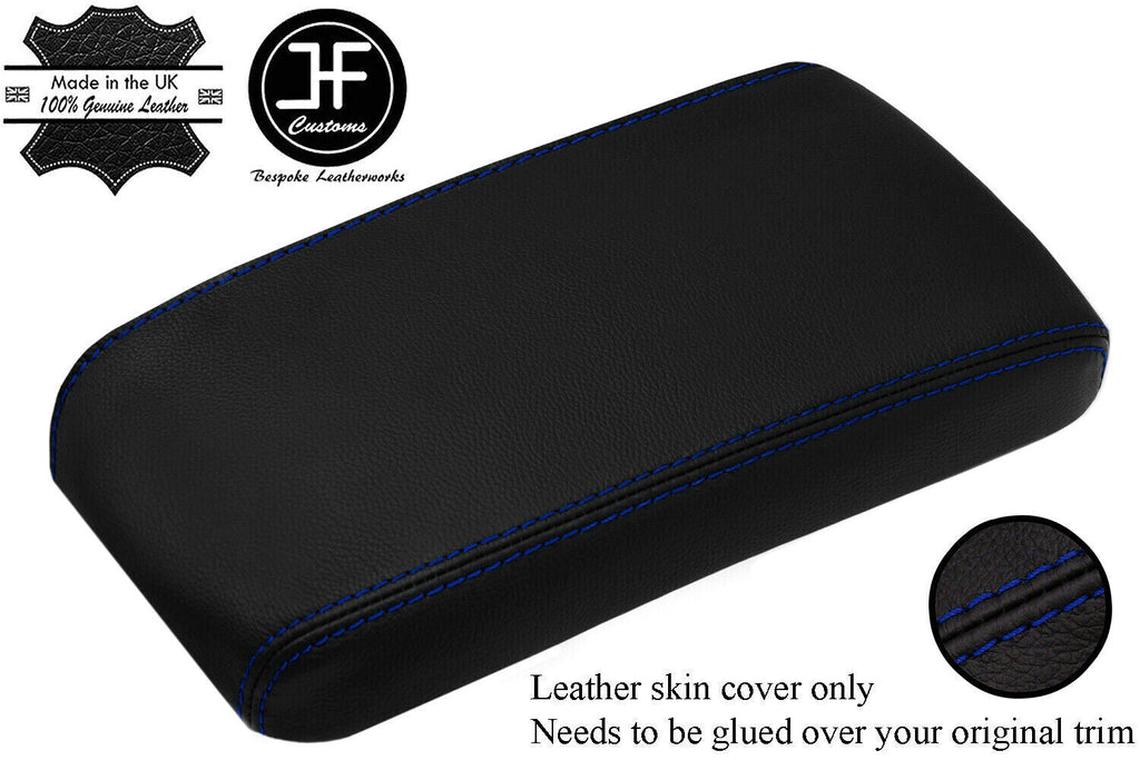 FITS TOYOTA HILUX SURF 4 RUNNER ARMREST COVER 89-95 BLUE STITCH LEATHER
