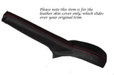 RED STITCH LEATHER SKIN HANDBRAKE GAITER FITS CHRYSLER PT CRUISER 2000-2010