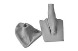 FITS BMW Z4 E85 E86 GEAR + HANDBRAKE GAITER BOOT grey CUSTOM NEW MADE IN UK