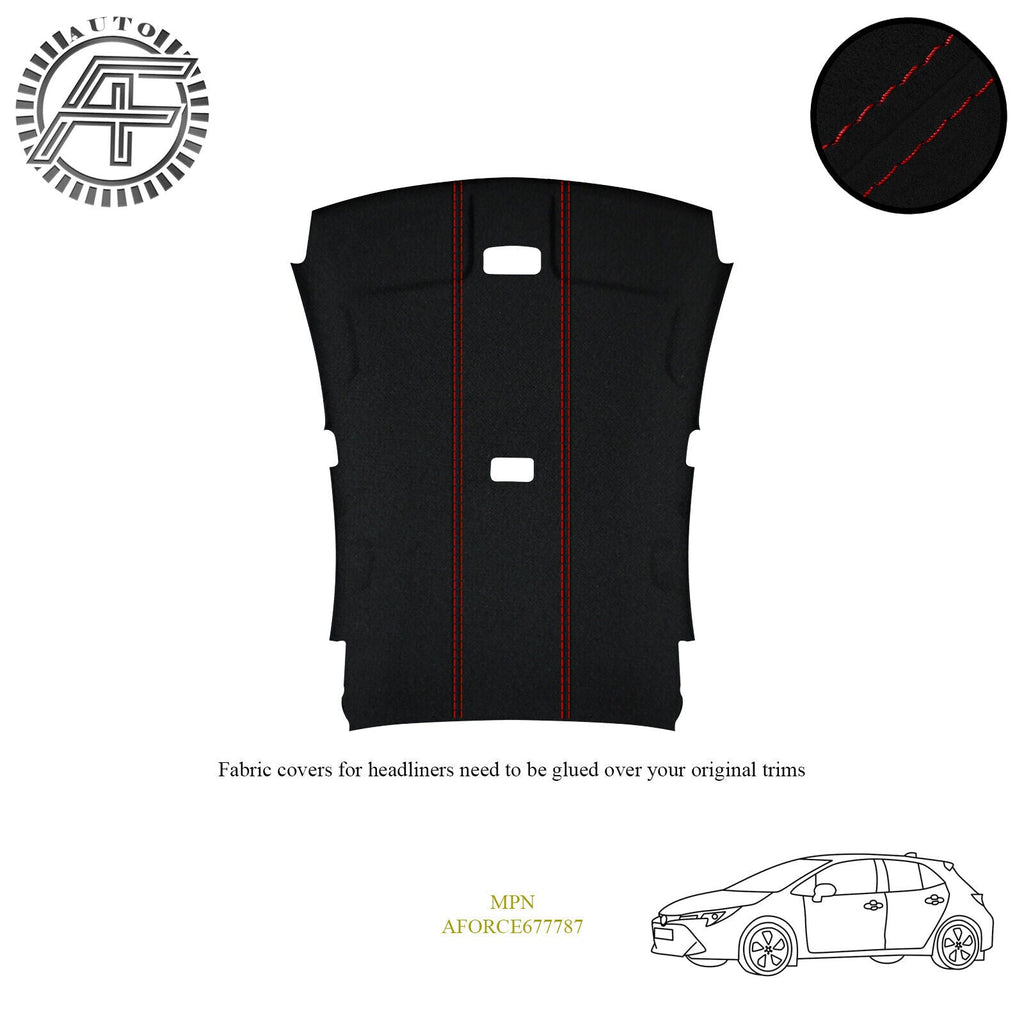 LUXE SUEDE HEADLINER COVER FITS TOYOTA COROLLA E120 5 DOOR HATCHBACK 2000-2006