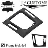 D GREY LEATHER GEAR SURROUND COVER+FRAME FOR BMW E46 99-05 COUPE JF2 CUSTOM NEW