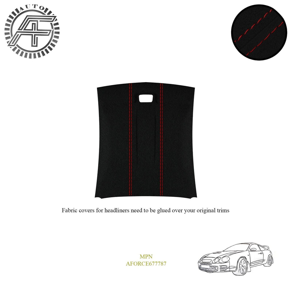 LUXE SUEDE CUSTOM HEADLINER COVER FOR TOYOTA CELICA MK6 2 DOOR COUPE 1993-1999