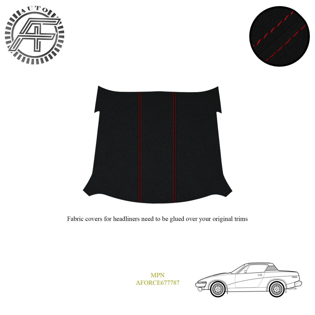 LUXE SUEDE HEADLINER COVER FITS TRIUMPH TR7 TR8 2 DOOR COUPE 1974-1981