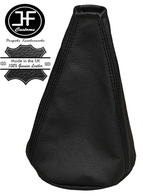 BLACK STITCHING FITS SCANIA 4 SERIES 114 124 164 1995-2007 GEAR GAITER LEATHER