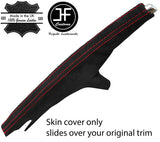 RED STITCHING REAL SUEDE HANDBRAKE GAITER FITS AUDI A4 B7 2004-2008 CUSTOM NEW