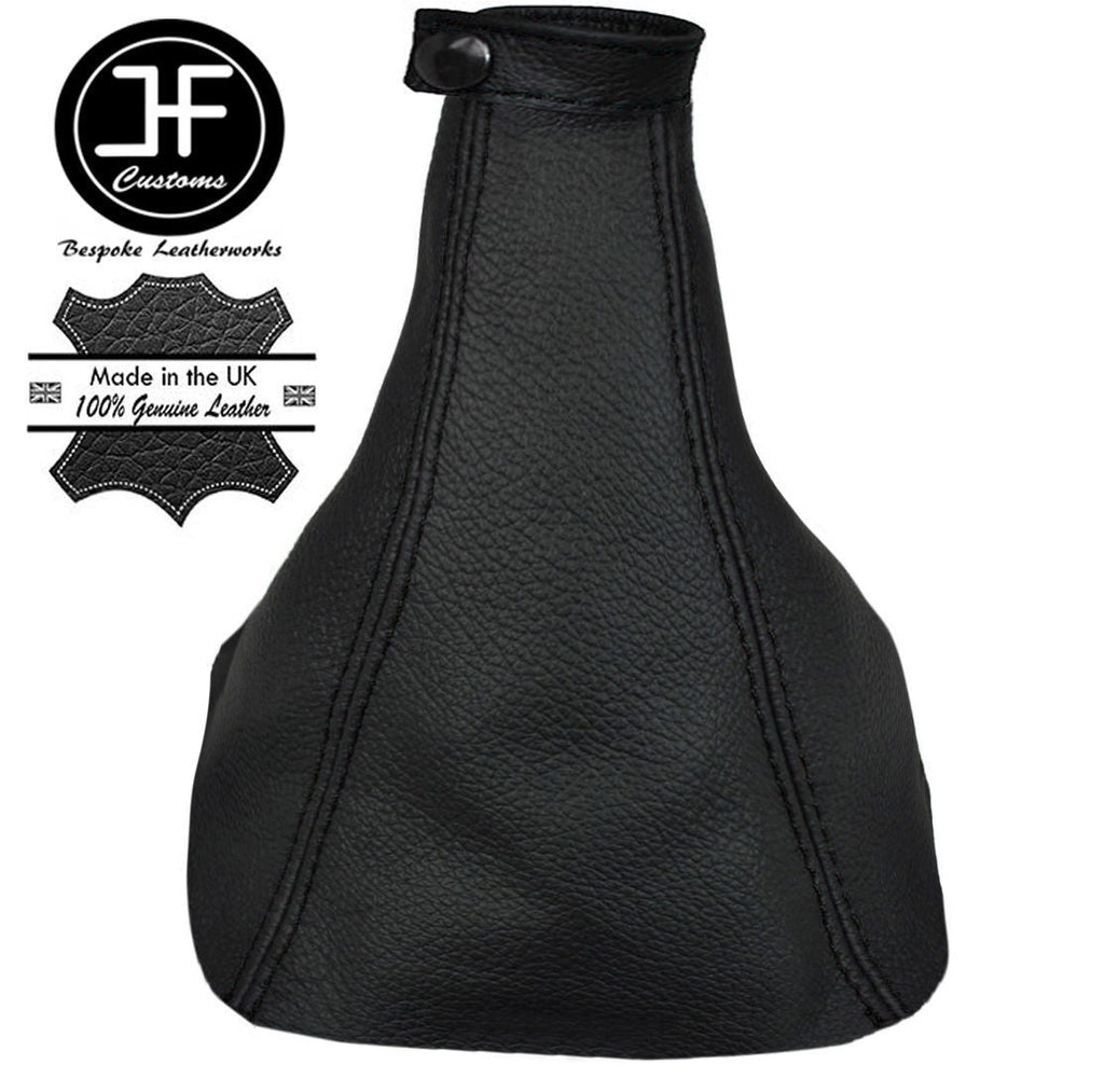BLACK STITCH REAL LEATHER GEAR GAITER FITS VAUXHALL OPEL ASTRA J MK6 2009-2015