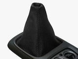 FITS HONDA S2000 BLACK  LEATHER GEAR GAITER BLACK STITCH CUSTOM NEW MADE IN UK