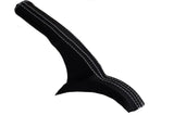 white stitching FITS MITSUBISHI LANCER EVO 4 5 6  HANDBRAKE GAITER LEATHER