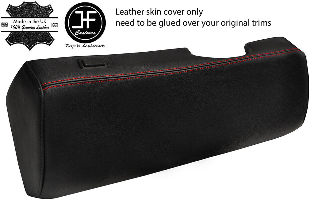 RED STITCH DRIVER UNDER DASH TRIM LEATHER COVER FITS BMW 6 E24 HIGHLINE L6