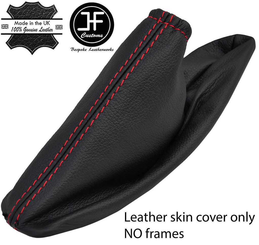 RED STITCH REAL LEATHER HANDBRAKE GAITER FITS VAUXHALL OPEL INSIGNIA 08-13