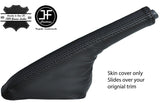 BLACK STITCH CARBON FIBER VINYL HANDBRAKE FOR NISSAN 200SX S14 SILVIA 93-99