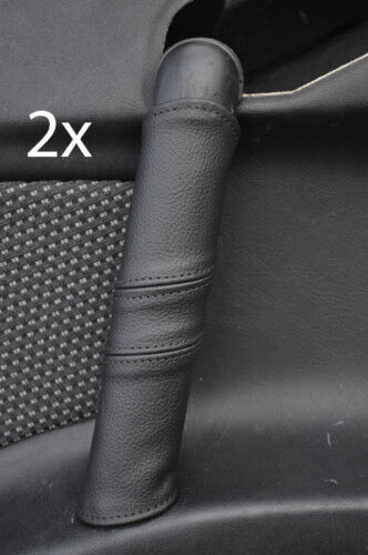 FITS HYUNDAI COUPE 2002-2009 2X DOOR HANDLE COVERS black CUSTOM NEW MADE IN UK